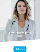 Cuadro médico ADESLAS Madrid 2026