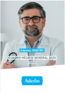 Cuadro médico seniors Zamora 2026